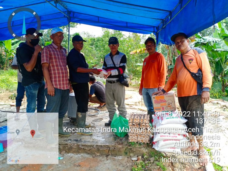 PTPN I Bantu Warga Terdampak Banjir di Indra Makmue