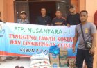 PTPN 1 Regional 6 Kebun Pulau Tiga Menyalurkan Bantuan Untuk Korban Banjir di Desa Cempa Bandar Pusaka Aceh Tamiang