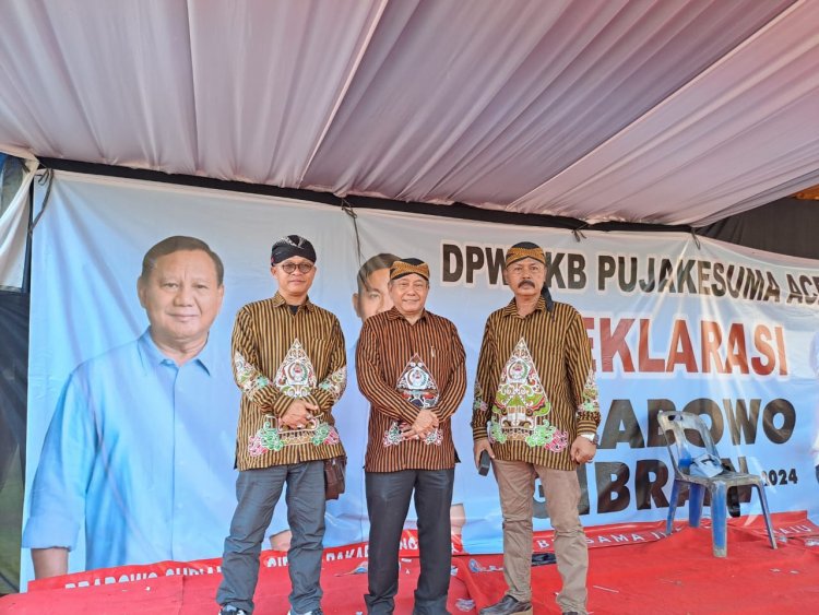 Keluarga Besar Pujakesuma Gelar Silaturahmi Akbar se-Aceh Serta Deklarasi Pemenangan Probowo - Gibran