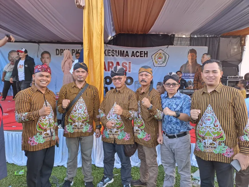 Keluarga Besar Pujakesuma Gelar Silaturahmi Akbar se-Aceh Serta Deklarasi Pemenangan Probowo - Gibran